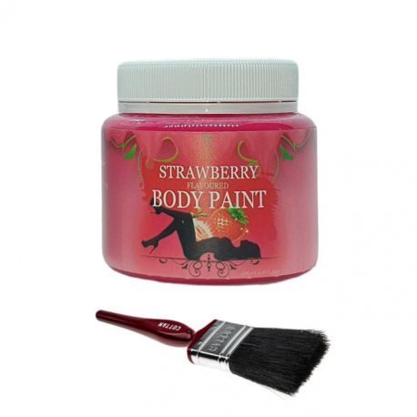 Delicious Sexy Strawberry Body Paint