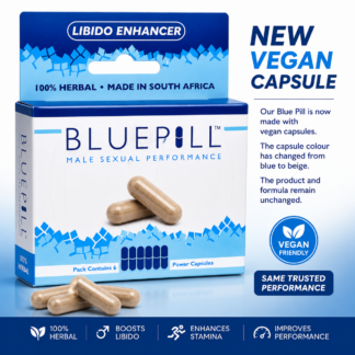 The Blue Pill for men (6 capsules)