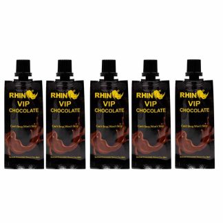 Rhino VIP Chocolate Syrup Sachets (5 pack)
